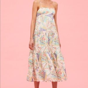 C/MEO Collective Ivory Printed Dress
